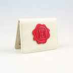 Women's Metal Badge PU Card Holder – Stylish ID Wallet Card & ID Holder Richie's