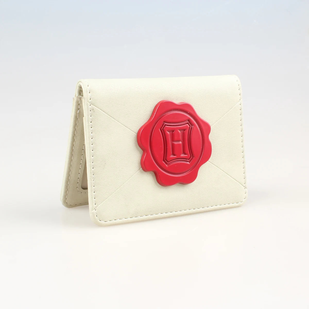 Women's Metal Badge PU Card Holder – Stylish ID Wallet Card & ID Holder Richie's