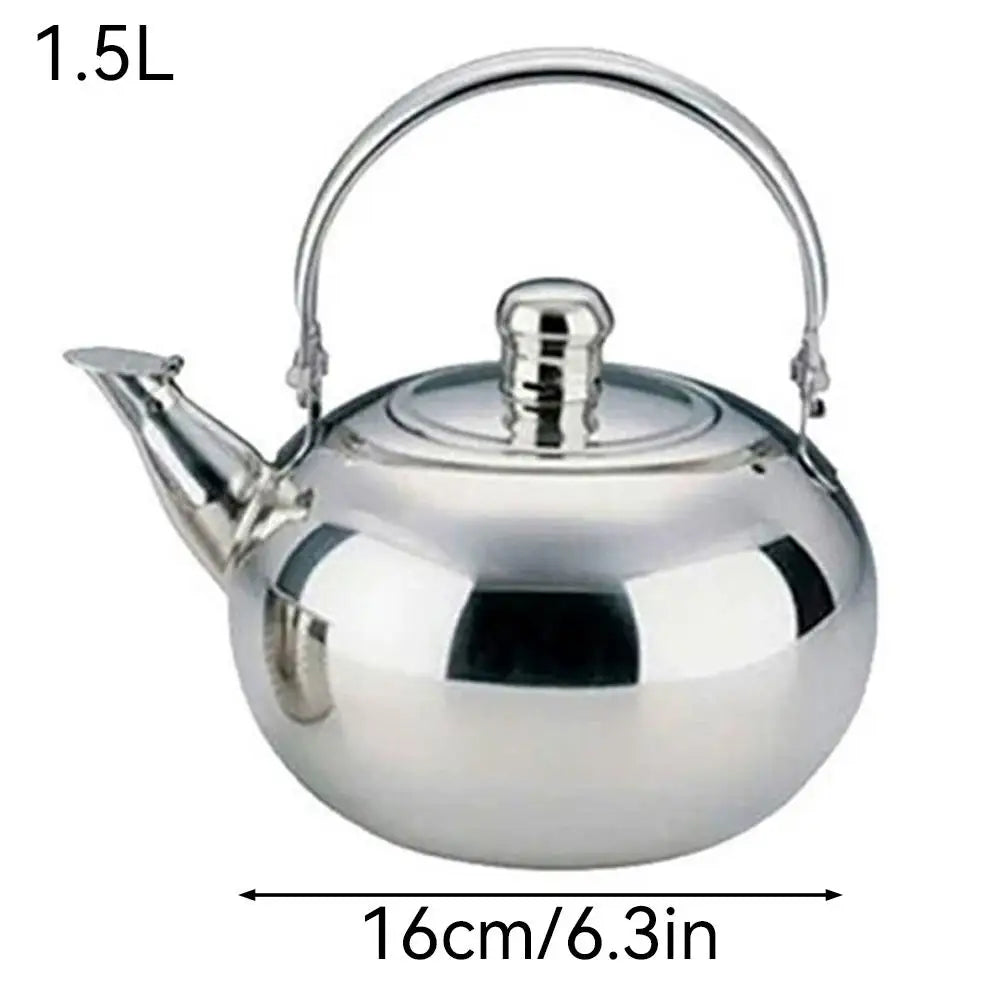 Stainless Steel Teapot with Infuser – Stovetop Kettle 1L–2L Stovetop Tea Kettle Richie's B