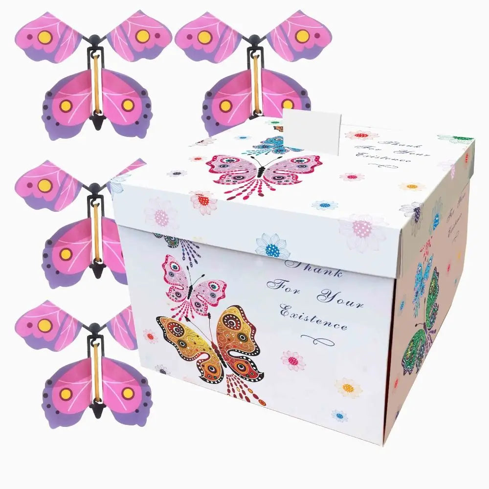 Pop-Up Flying Butterfly Surprise Gift Box | Birthday & Party Surprise Gift Box Richie's A