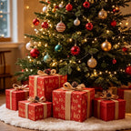 Christmas Kraft Wrapping Paper Roll – Vintage HoHoHo Design Gift Wrapping Paper Richie's