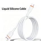 3A Fast Charging USB-A to Type-C / Micro USB Silicone Cable USB Charging Cable Richie's