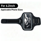 Running Sports Phone Armband for iPhone & Samsung Up to 7 Inches Phone Armband Case Richie's 6.2 INCH