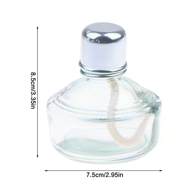 100ml Glass Alcohol Lamp Burner – Adjustable Wick, Lab & Craft Alcohol Lamp Burner Richie's