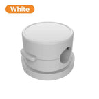 360° Magnetic Cable Clips | Adhesive Wire Organizer Cable Management Clip Richie's White 1PCS