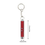 Cat Laser Pointer Toy Pen – LED Keychain Flashlight for Cats Cat Laser Toy Richie's Red