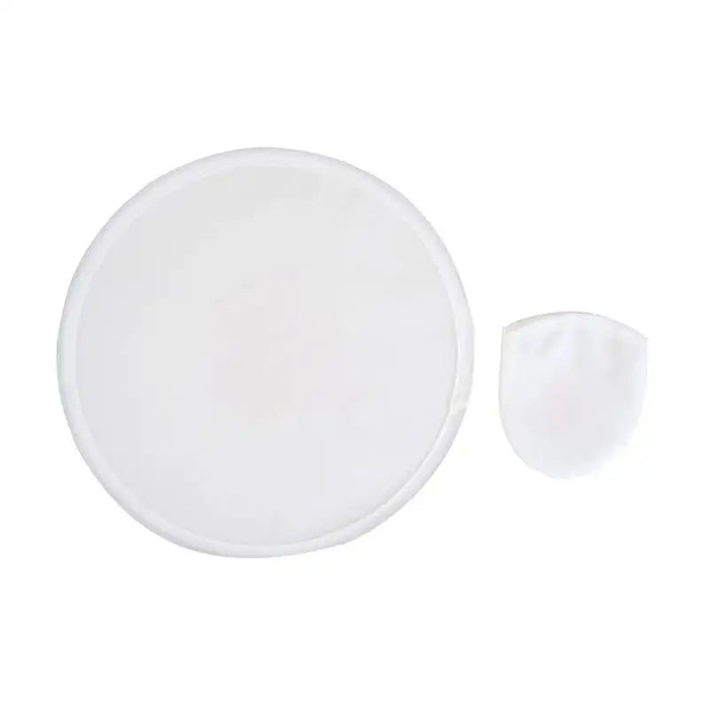 Foldable Round Hand Fan – Portable Dance & Summer Fan Hand Fan Richie's White