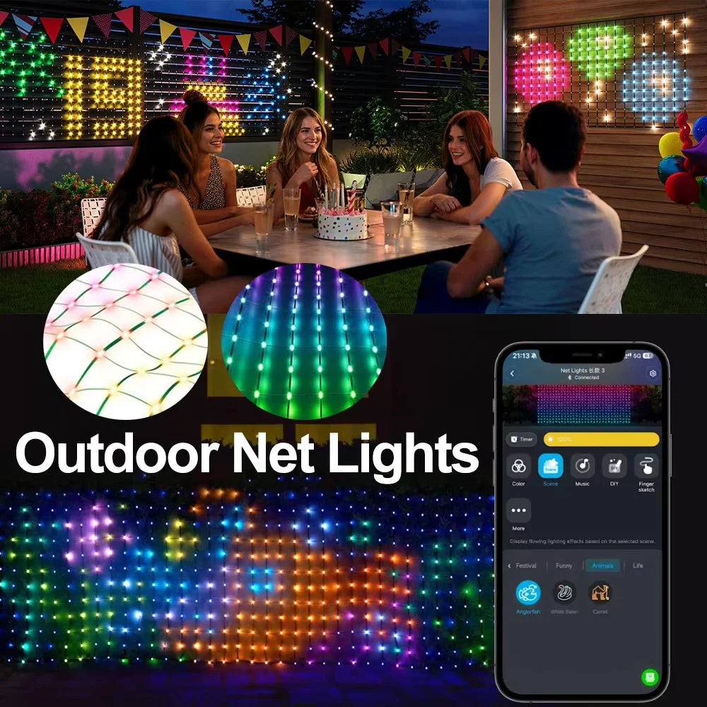 USB Smart Fairy String Lights 600 LED RGB Color Changing 3M LED String Lights Richie's