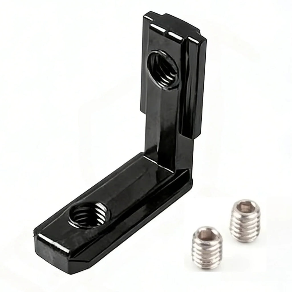 90° T-Slot Corner Bracket for EU 20/30/40/45 Series Aluminum Profile Corner Bracket Richie's 20 series 10pcs