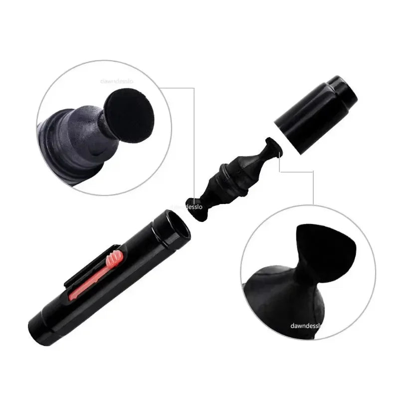 3-in-1 Camera Lens Cleaning Kit – Lens Pen & Retractable Brush Camera Cleaning Kit Richie's