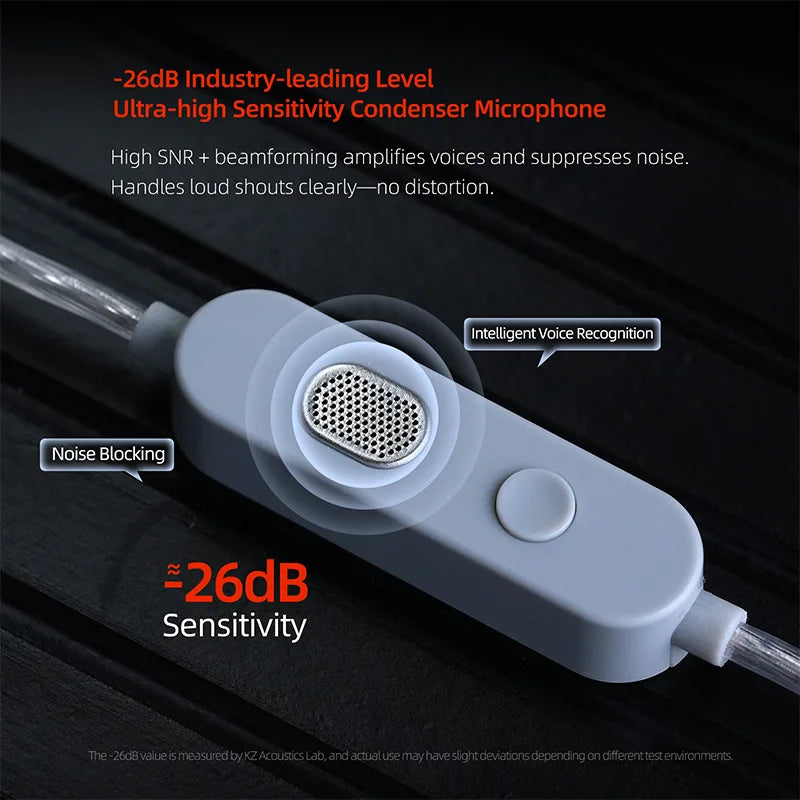 KZ T8 Silver Plated Earphone Cable 8-Speed Tuning 3.5mm Earphone Upgrade Cable Richie's