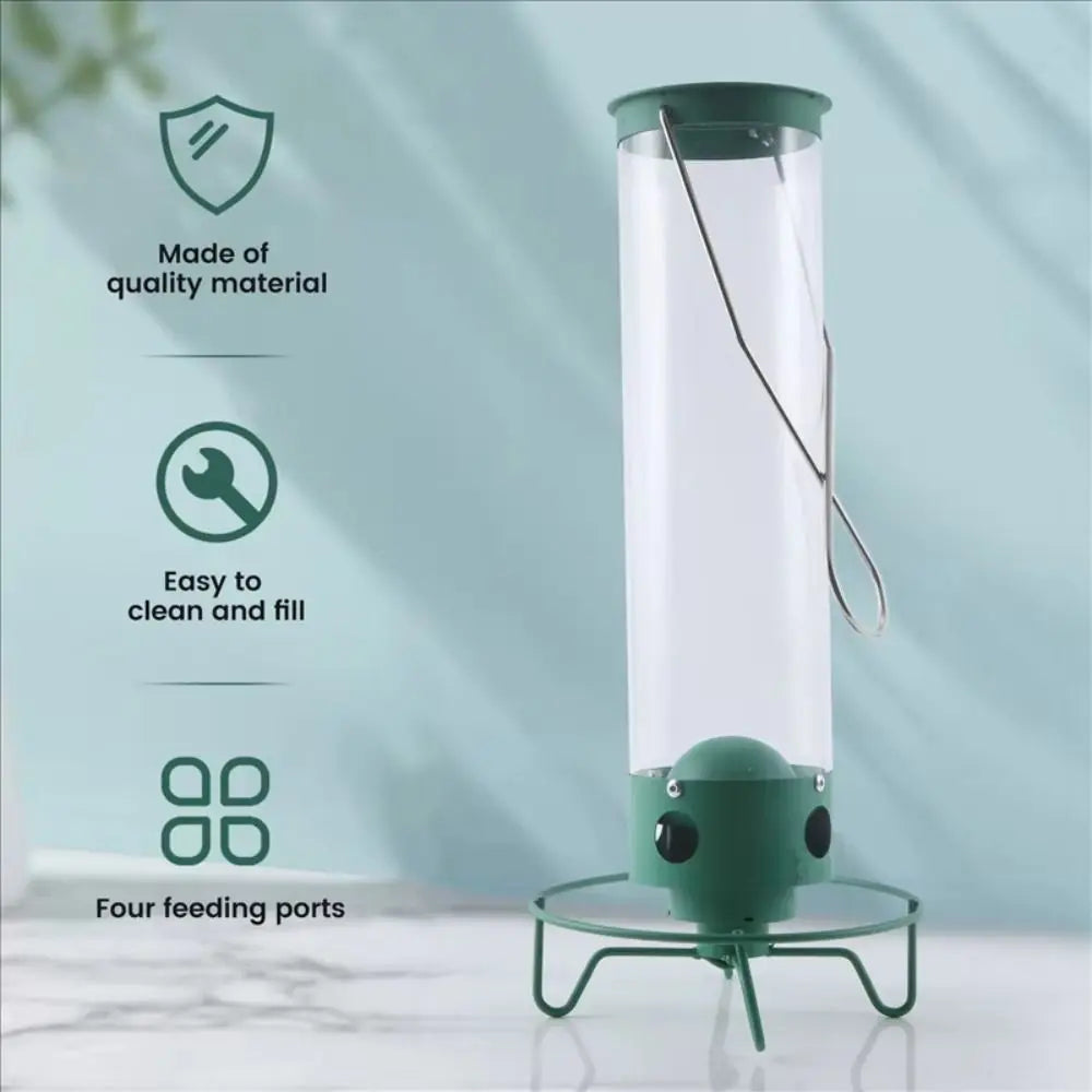 Squirrel-Proof Wild Bird Feeder – Large Capacity Hanging Wild Bird Feeder Richie's