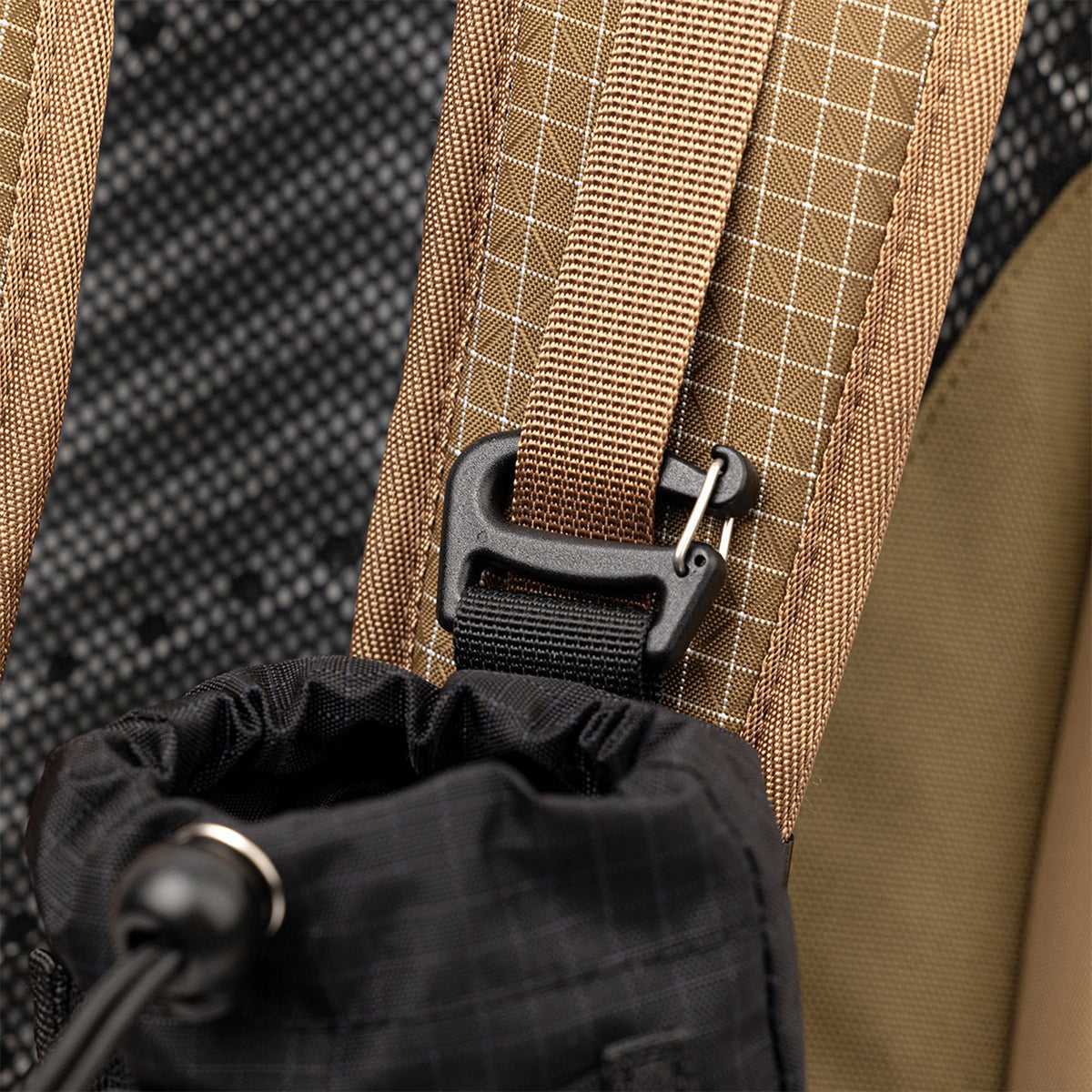 Backpack Strap Pouch – Ripstop Nylon Water Bottle & Phone Bag Backpack Strap Pouch Richie's