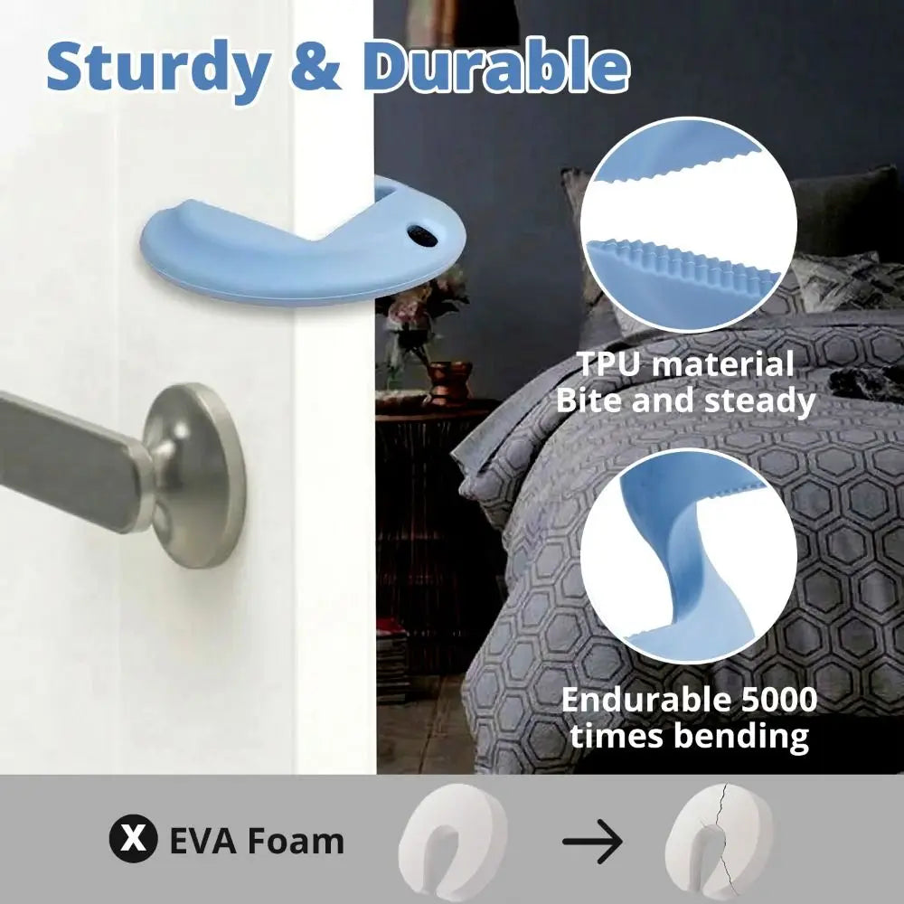 Silicone Door Pinch Guard – Child & Pet Safe Door Stopper Door Pinch Guard Richie's