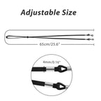 Suede Eyeglass Lanyard – Adjustable Anti-Slip Glasses Strap Eyeglass Lanyard Richie's