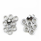10pcs 681ZZ Miniature Ball Bearings 1.5x4x2mm ABEC-3 Metal Sealed Miniature Ball Bearings Richie's