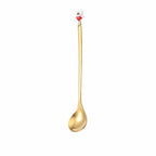 Christmas Stainless Steel Spoon Set with Holiday Pendants Holiday Spoon Set Richie's spoon 5