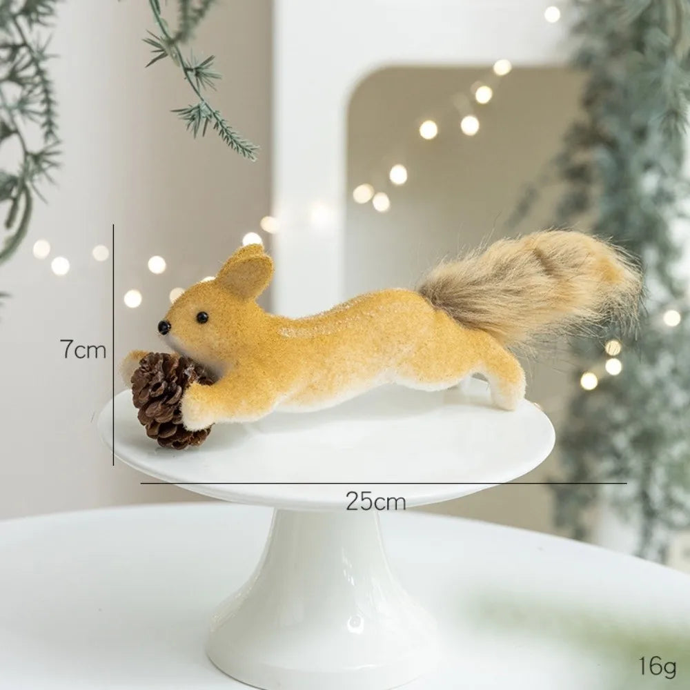 Foam Christmas Squirrel Ornament – Holiday Tree Pendant Decor Christmas Ornament Richie's 9