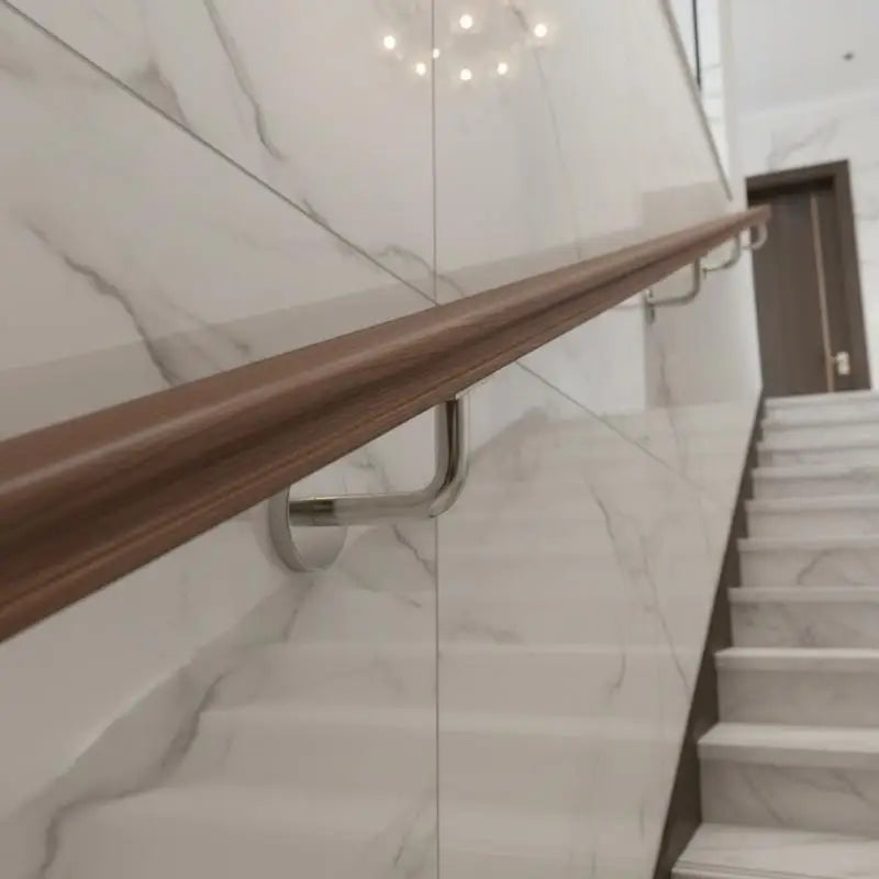 Heavy Duty Stainless Steel Handrail Bracket – Wall Mount Stair Support Handrail Bracket Richie's