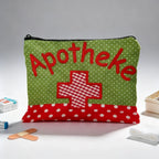 Travel Canvas Makeup & First Aid Pouch – Zipper Bag Travel Organizer Pouch Richie's