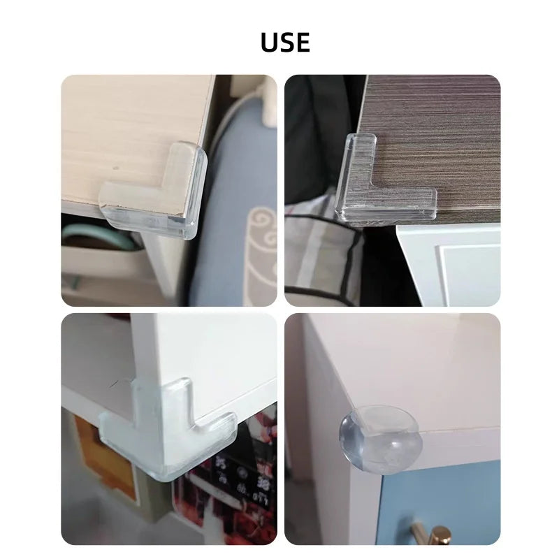 Baby Corner Guards Table Edge Protectors 4/8 PCS – PVC Safe Baby Corner Guards Richie's