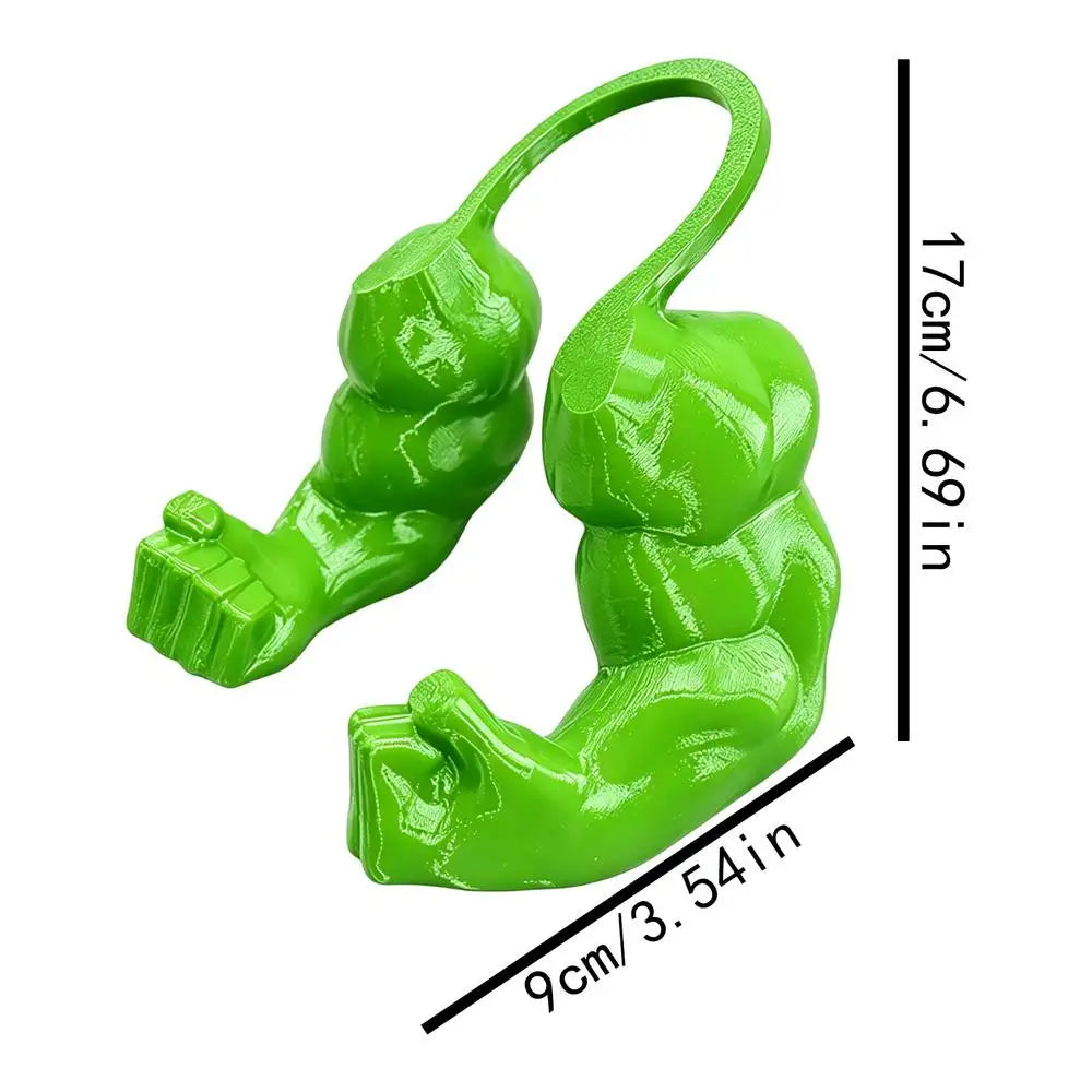 3D Printed Cat Muscle Arm Costume Prop – Funny Pet Neck Toy Pet Costume Prop Richie's Green