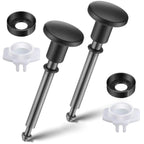 304 Stainless Steel Bath Outlet Diverter Shower Faucet Repair Kit Bath Outlet Diverter Richie's 2 packs black
