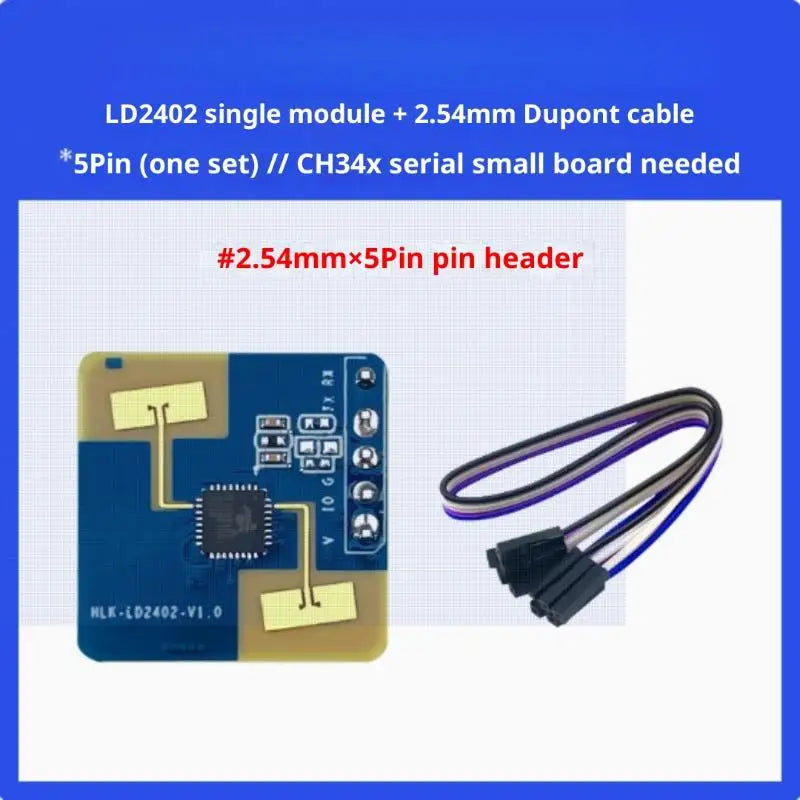 HLK-LD2402 24GHz Millimeter Wave Radar Presence Sensor Module Radar Sensor Module Richie's A2