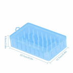42-Axis Transparent Sewing Thread & Bobbin Storage Box Sewing Thread Organizer Richie's Blue