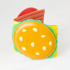 Burger Shaped Novelty Wallet – Unisex PU Card & ID Holder Novelty Wallet Richie's