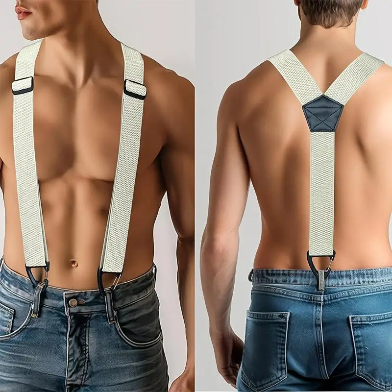 Tactical Y-Back Heavy Duty Suspenders – Hidden Under Clothes Tactical Suspenders Richie's