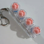 Kawaii Cat Claw Crystal Keycap Keyboard Fidget Toy Keychain Fidget Toy Keychain Richie's A4