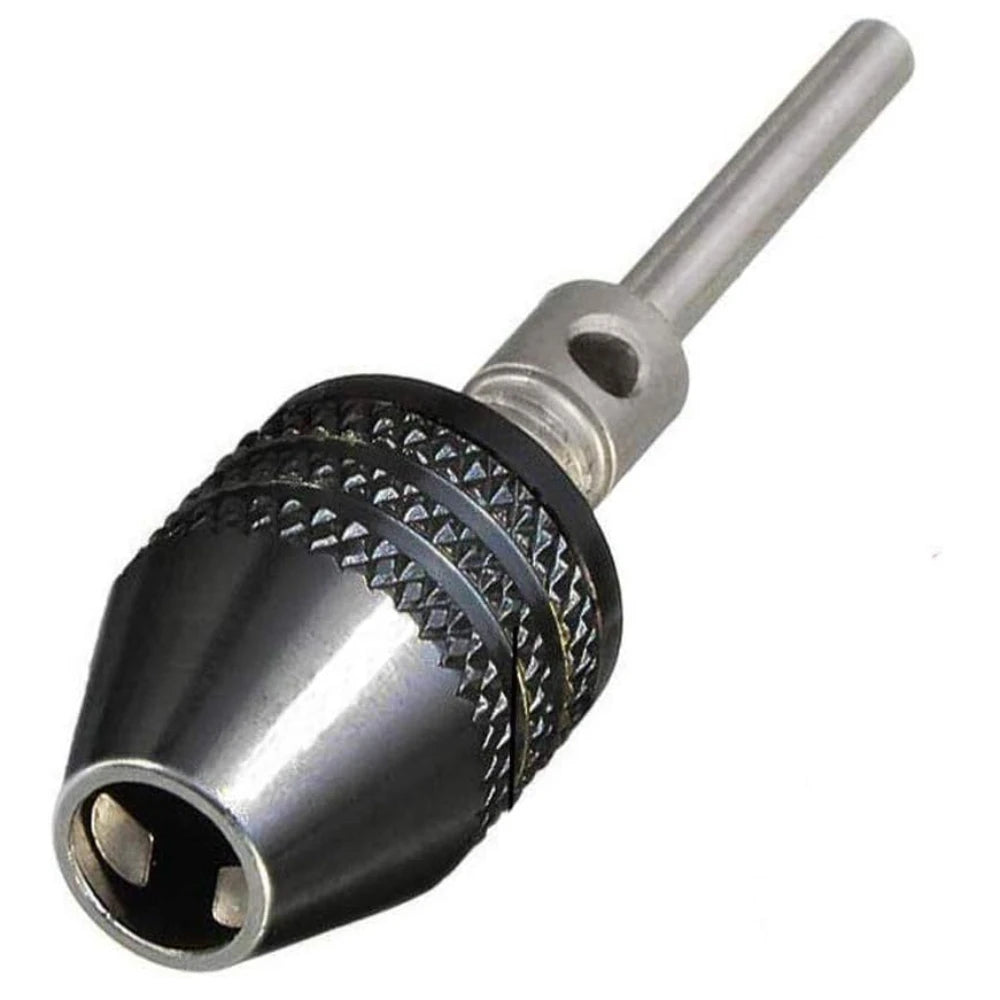 2pc Keyless Drill Chuck Collet 2.35mm Shank 0.3–3.4mm Adapter Drill Chuck Collet Richie's