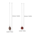Sports Ball Ceiling Fan Pull Chain Set – 2Pcs Beaded Metal Fan Pull Chain Set Richie's
