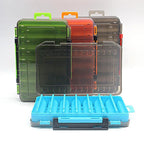 Double Sided Fishing Tackle Box – Lure & Bait Organizer Case Fishing Tackle Box Richie's