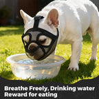 Adjustable Breathable Dog Muzzle for French Bulldogs & Short Snouts Dog Muzzle Richie's