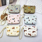 12 Pcs Sausage Dog Wristband Zipper Coin Purse Mini Wallet Set Coin Purse Set Richie's