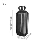 3L Scooter Handlebar Bag – Waterproof Hard Shell Front Pack Scooter Handlebar Bag Richie's