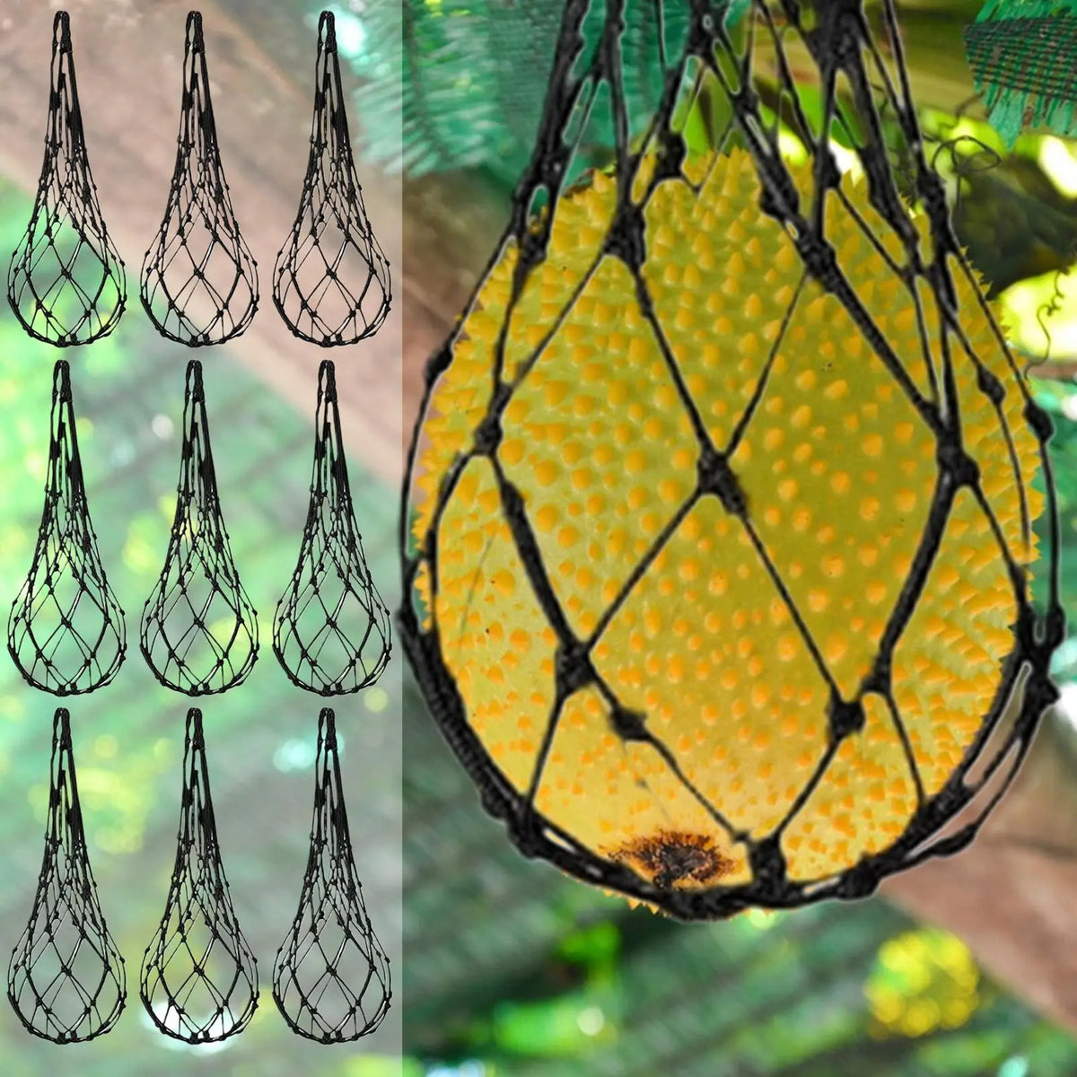 Watermelon Sling Net Hammocks 10-Pack – Fruit Growing Support Fruit Sling Net Richie's
