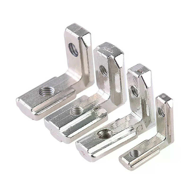 Aluminum Angle Slot Connector 2020 3030 4040 Profile (2/4 Pcs) Aluminum Profile Bracket Richie's