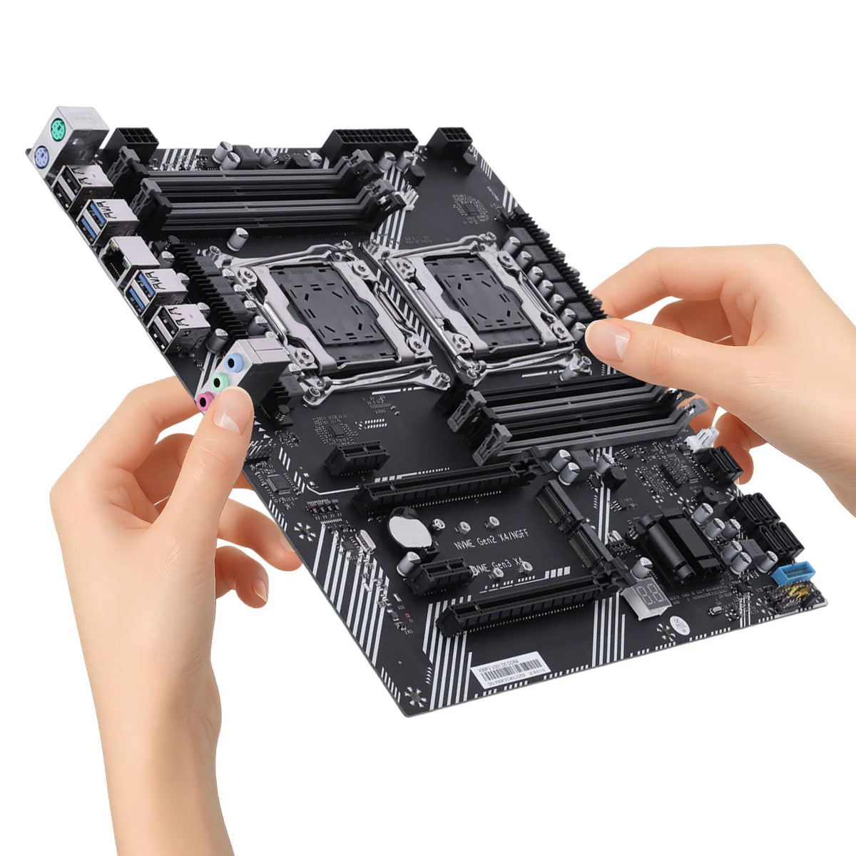 APWIKOGER X99 Dual CPU Motherboard 8x DDR4 LGA2011 ATX Desktop Motherboard Richie's