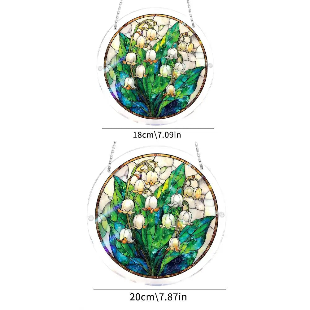 Acrylic Puzzle Suncatcher – DIY Stained Glass Window Hanging Decor Window Suncatcher Richie's