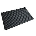 Self-Adhesive Car Sound Insulation Wave Foam Pad 80x25cm Car Sound Insulation Pad Richie's black