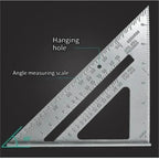 7" Aluminum Alloy Triangle Ruler – Woodworking Angle Tool Woodworking Angle Ruler Richie's