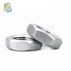 304 Stainless Steel Thin Jam Nuts M6–M16 Fine Thread DIN439 Thin Jam Nuts Richie's