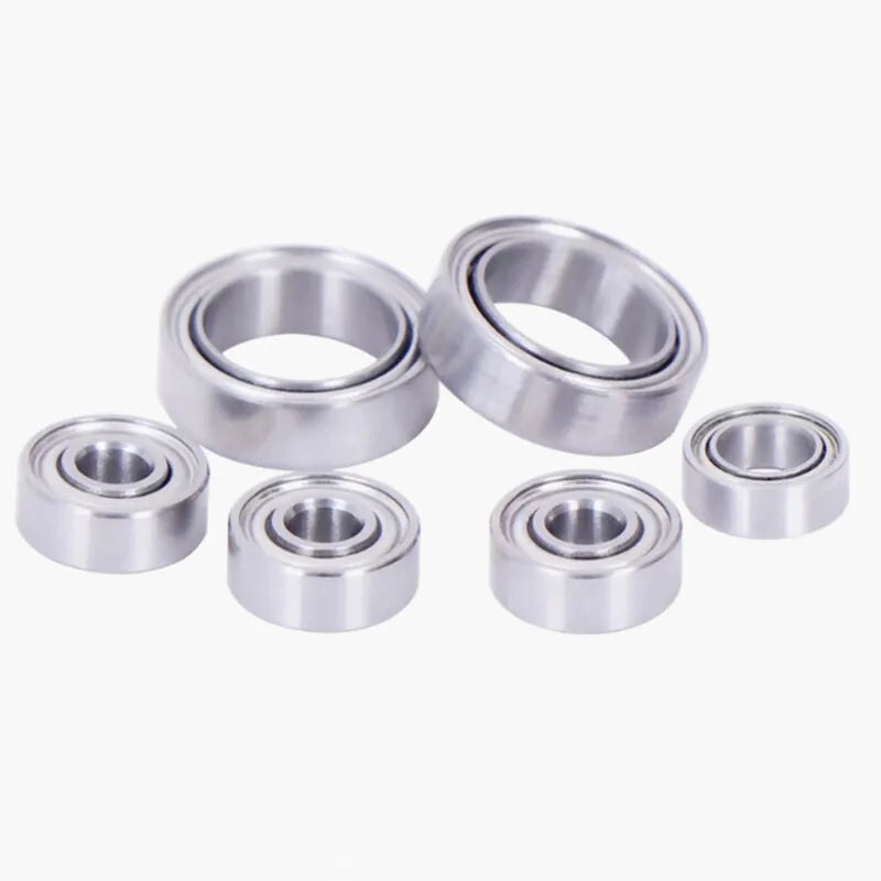 10pcs Miniature Ball Bearings MR52ZZ–MR105ZZ Metal Shield Miniature Ball Bearings Richie's