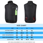 APWIKOGER Cooling Fan Vest – USB Wearable Vest for Summer Outdoor Cooling Fan Vest Richie's