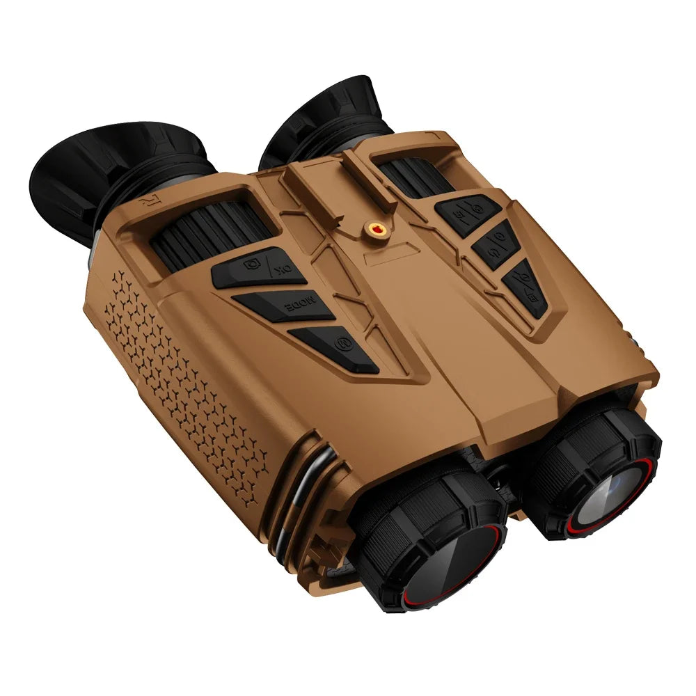 NVC800 4K Night Vision Binoculars 16X Zoom WiFi Head-Mounted Night Vision Binoculars Richie's Desert Yellow