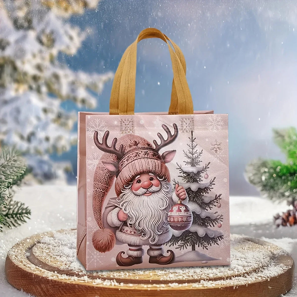 16pcs Christmas Non-Woven Gift Bags – Santa & Holiday Designs Christmas Gift Bags Richie's