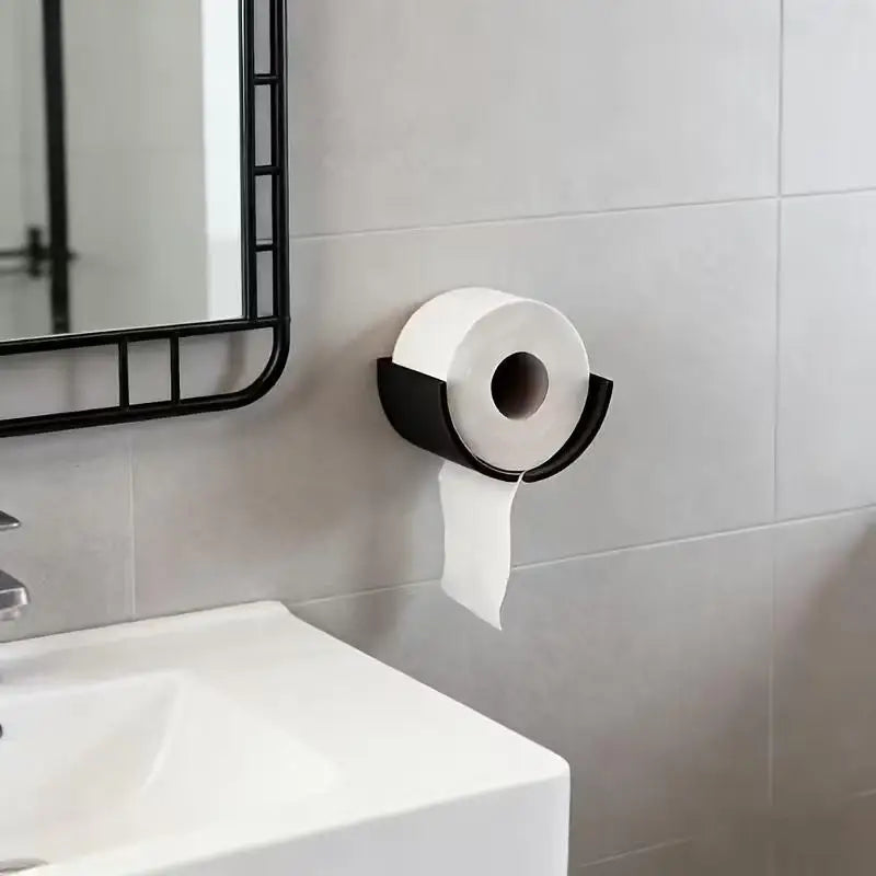 Wall Mounted Novelty Toilet Paper Holder – Waterproof Plastic Toilet Paper Holder Richie's